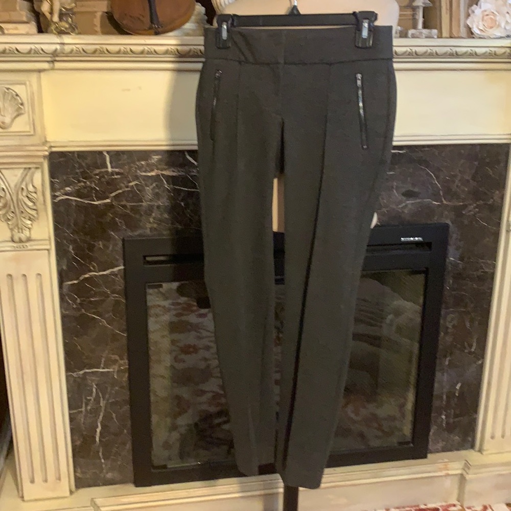 Loft dressy zipper accented leggings
